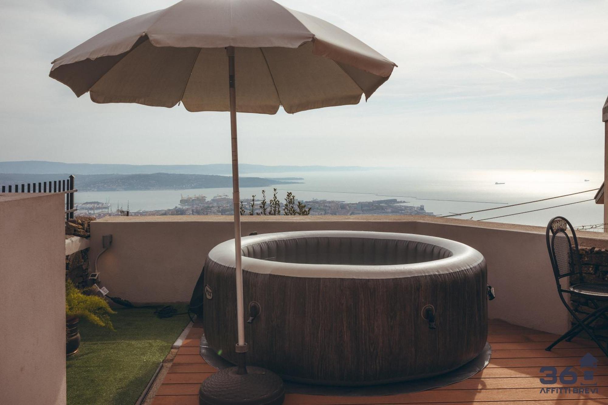 Trieste 10Min Dal Centro Villa Privata Con Jacuzzi Εξωτερικό φωτογραφία